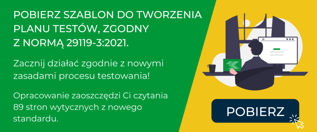 Downloadable test plan