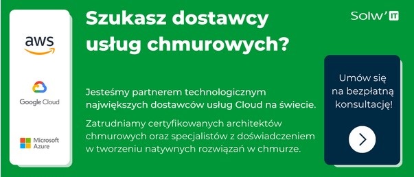 Szukasz dostawcy usług chmurowych ?