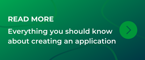 Everything you should know about creating an application