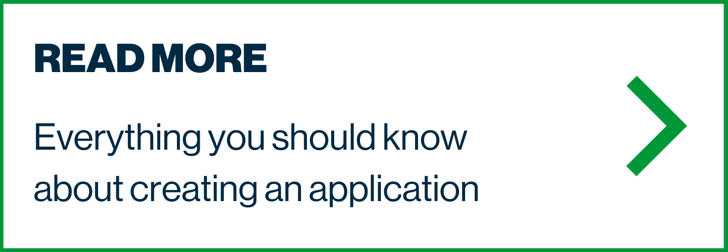 Everything you should know about creating an application